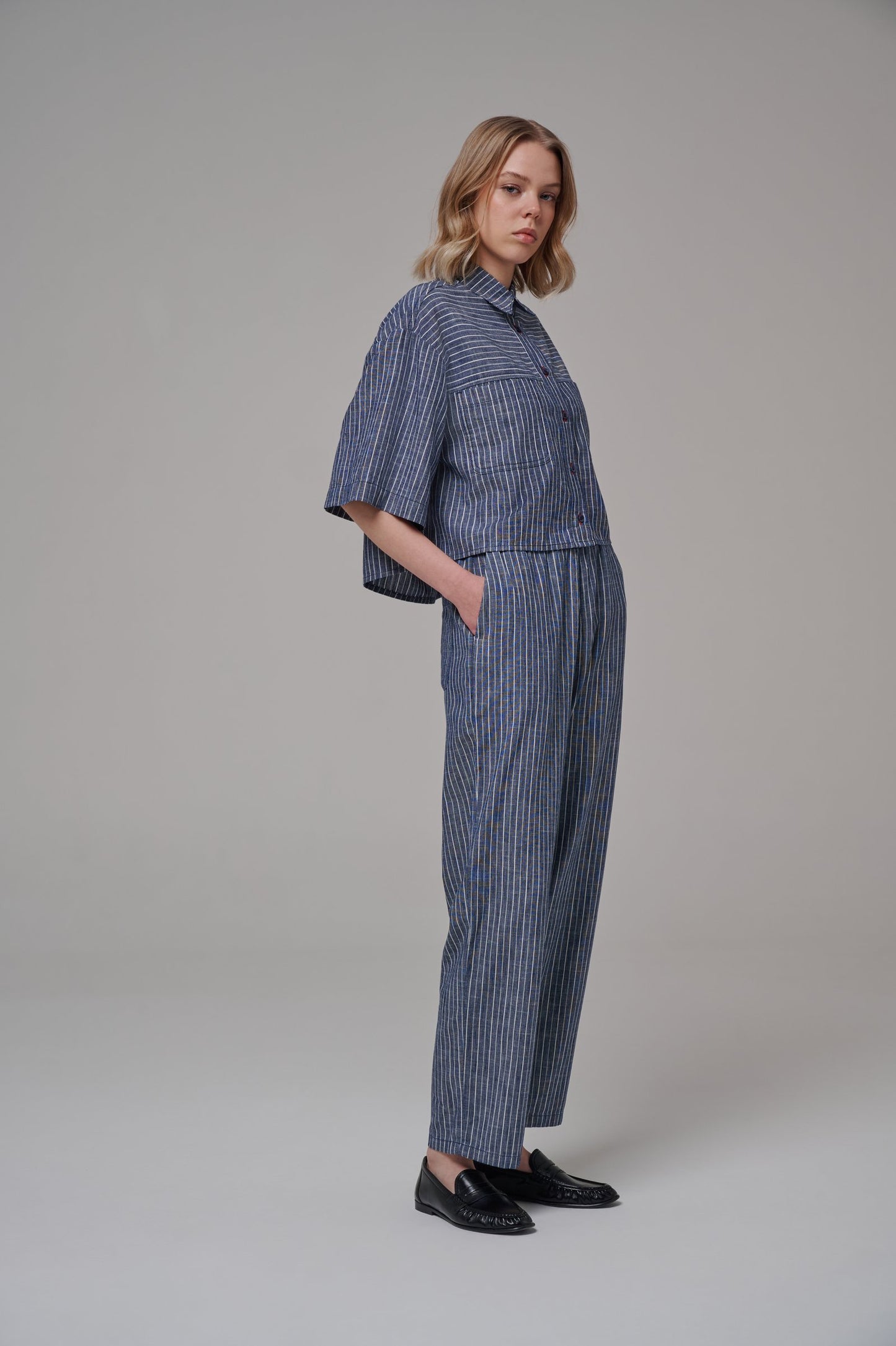 Capri Stripes Indigo