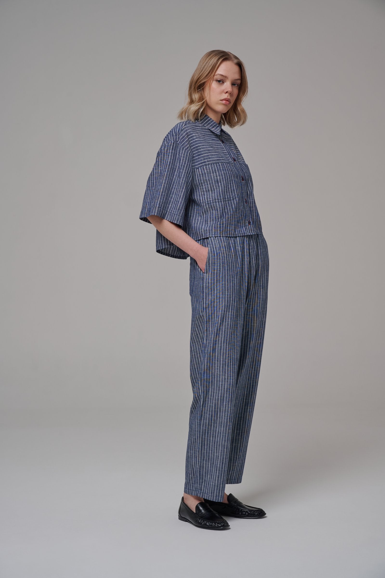 Capri Stripes Indigo