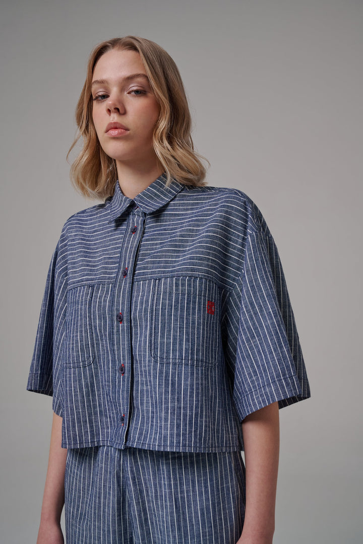 Capri Stripes Indigo