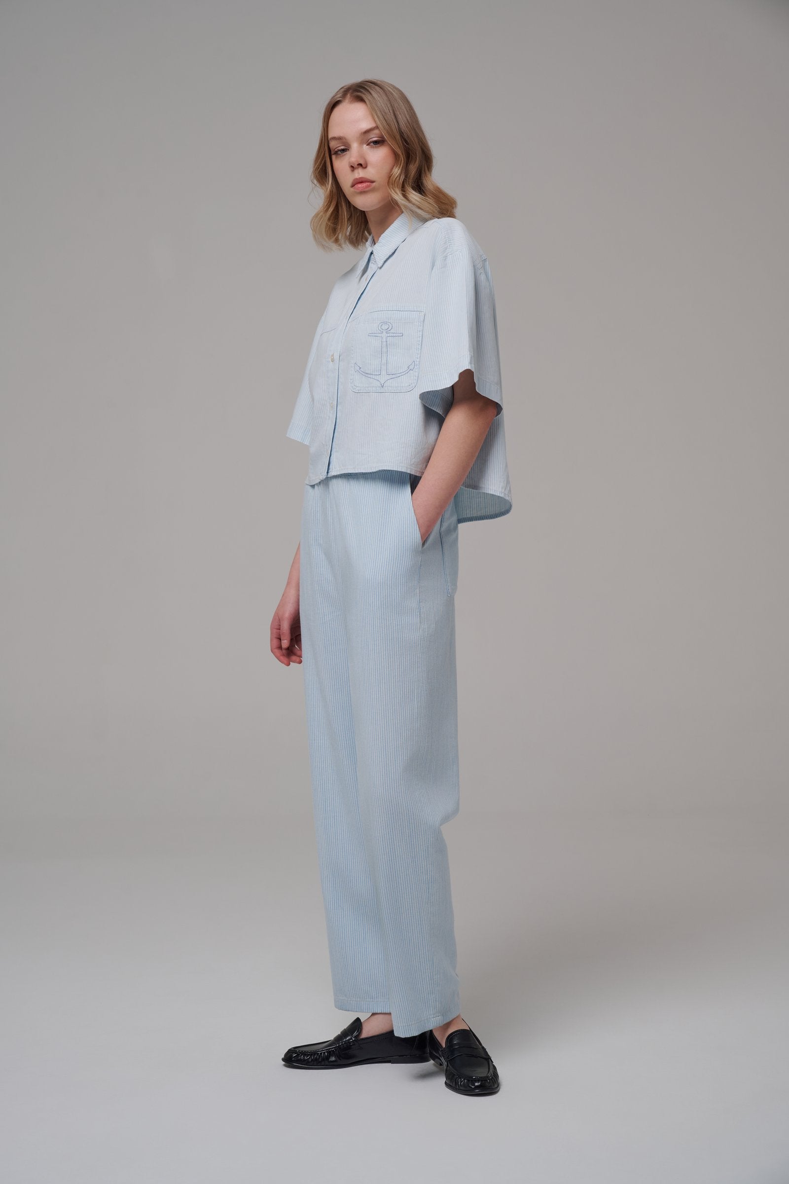 Capri Stripe Bleach