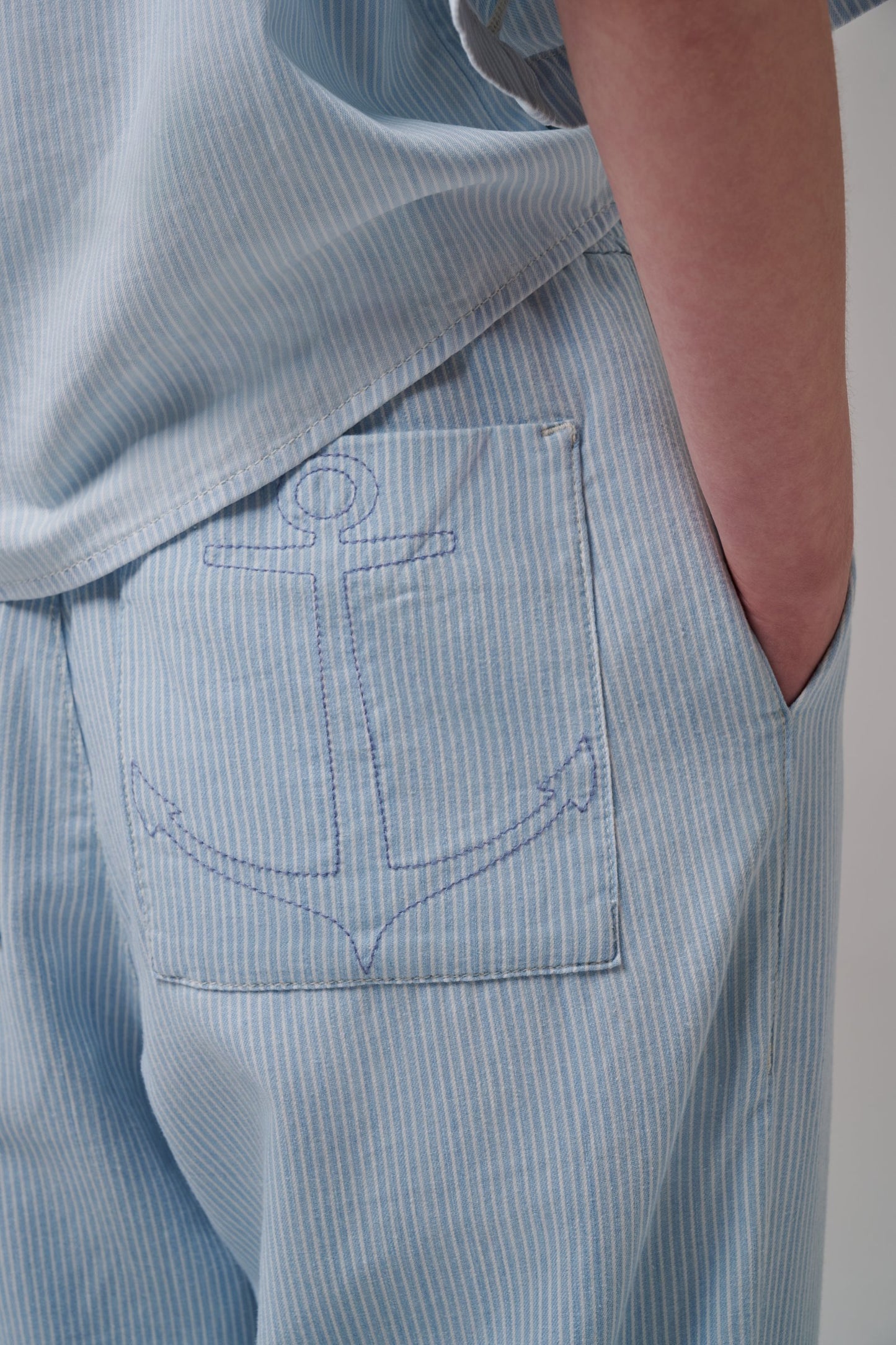 Capri Stripe Bleach
