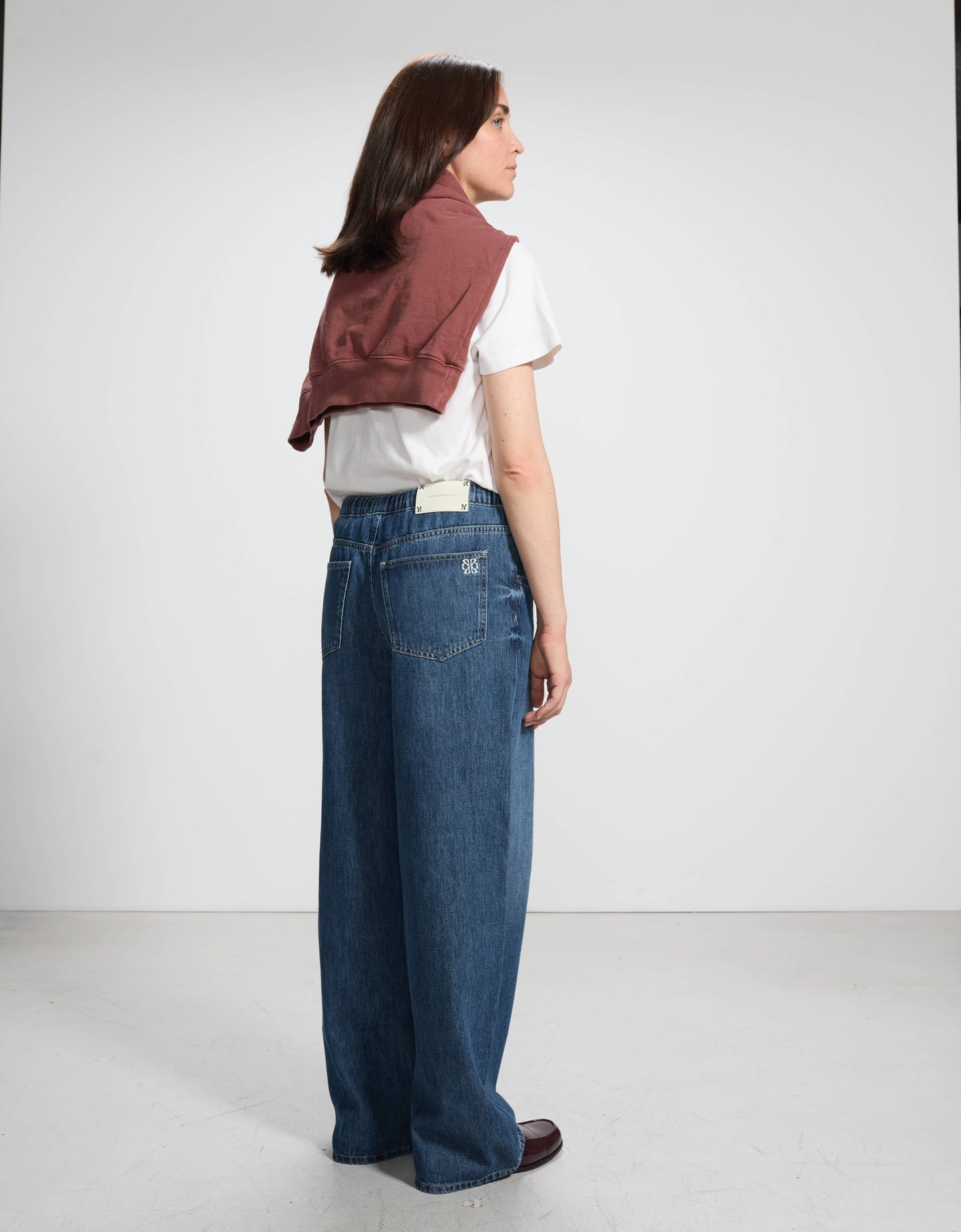Gia Dark Blue - back view - ReikoParis