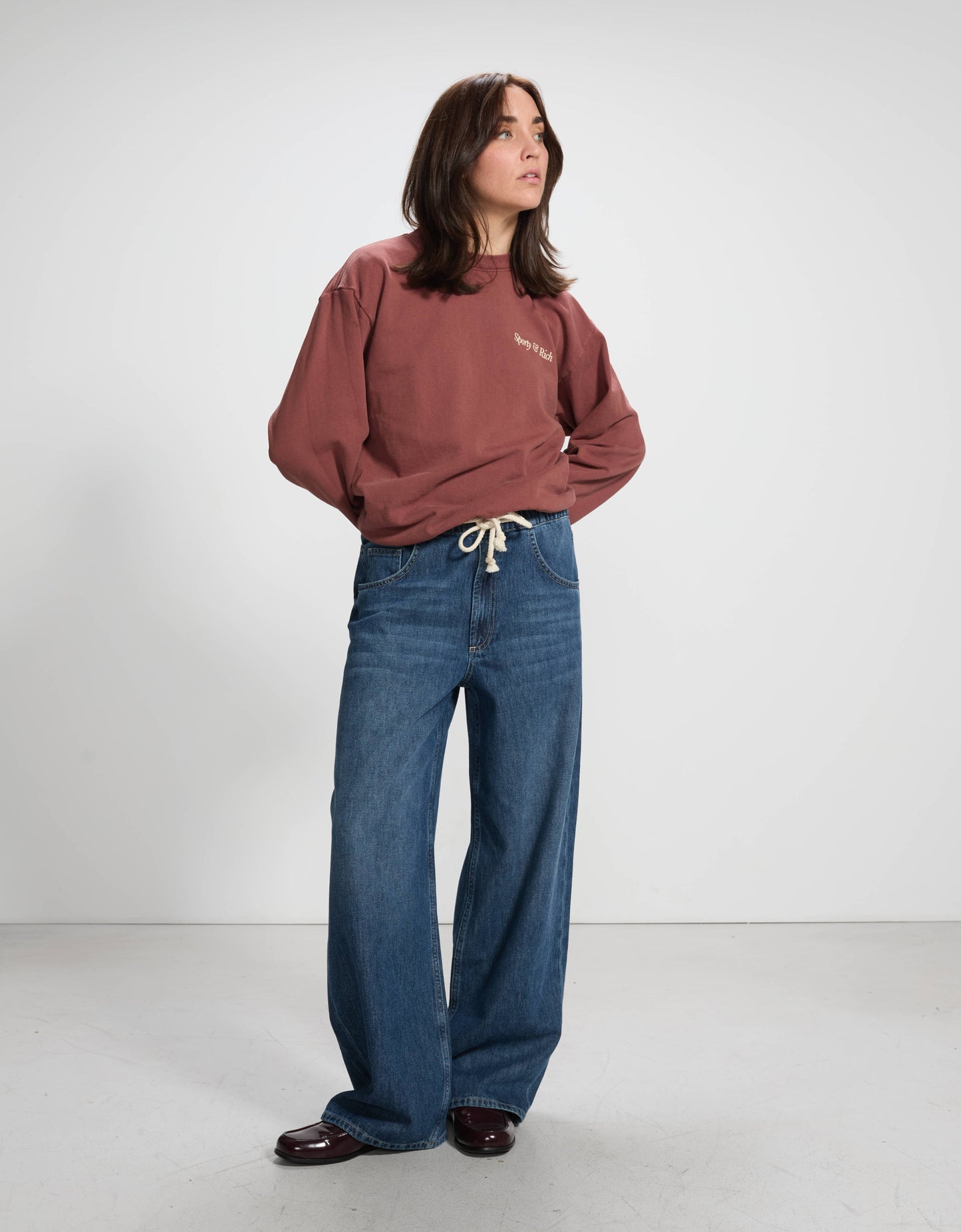 Gia Dark Blue - Straight Fit by ReikoParis