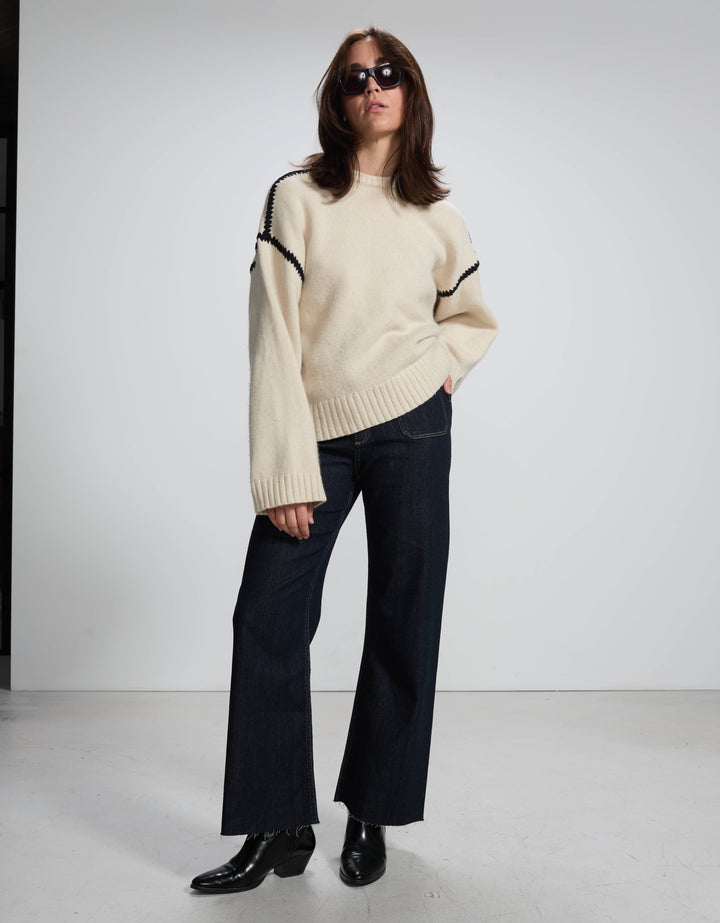 Gigi Raw Blue - Wide Fit by ReikoParis