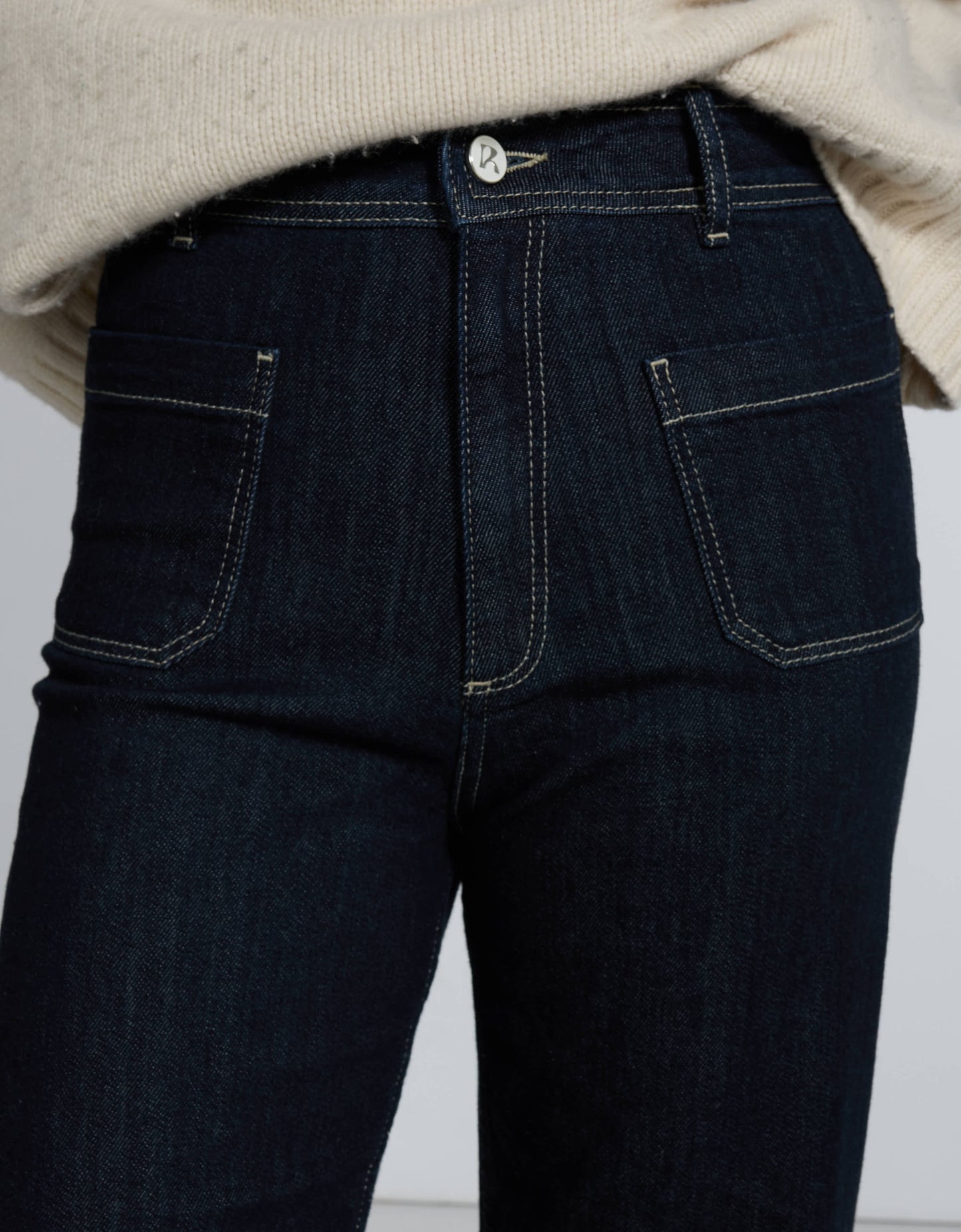Gigi Raw Blue - detail view - ReikoParis