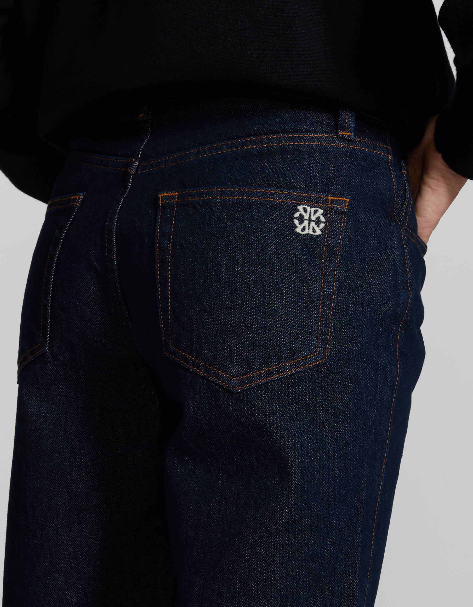 Gina Dark Blue - detail view - ReikoParis
