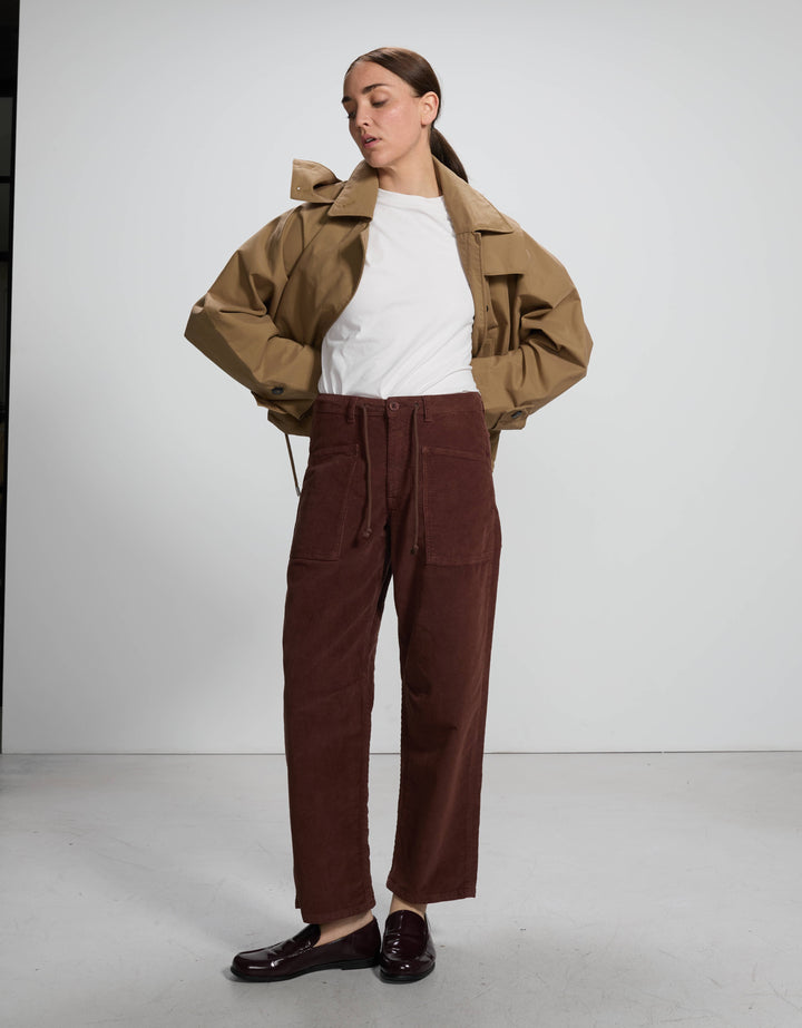 Harold Velvet Chocolate - front view - ReikoParis