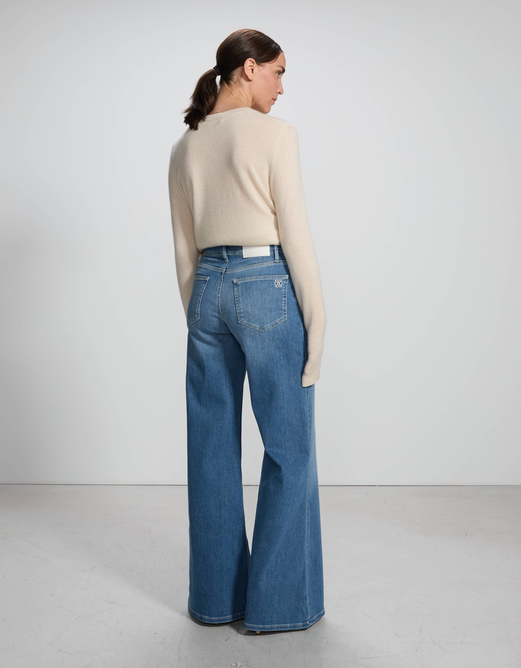 Patxi Light Blue - back view - ReikoParis