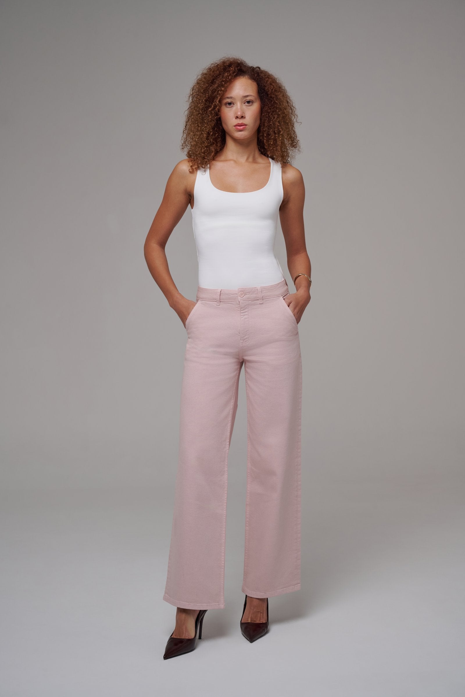 Pom Smocked Pink